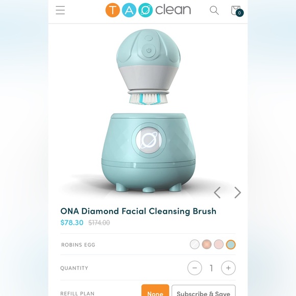 Tao Clean Face Cleansing Brush - Picture 1 of 6